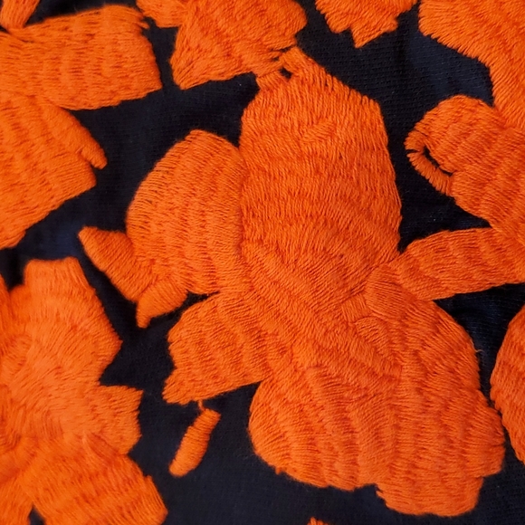 Jcrew navy and orange sweat shirt size XL - Picture 8 of 8